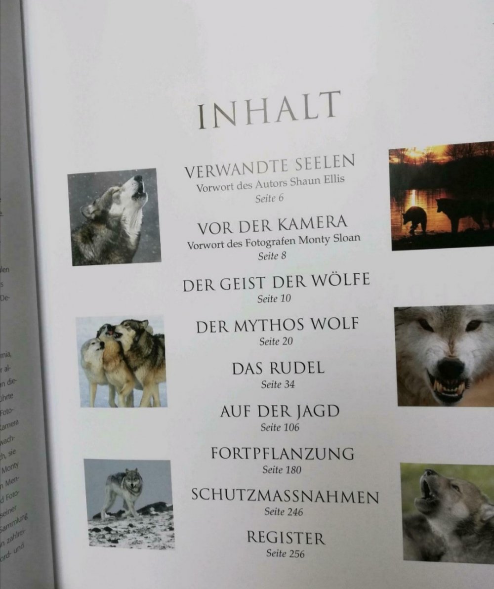 Der Wolf Bildband & Sachbuch 