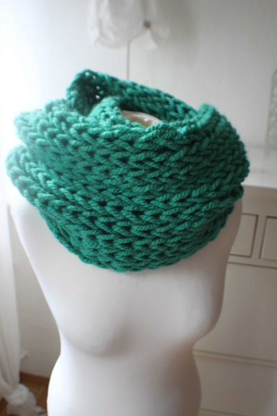 dicker Strickschal loopschal schlauchschal