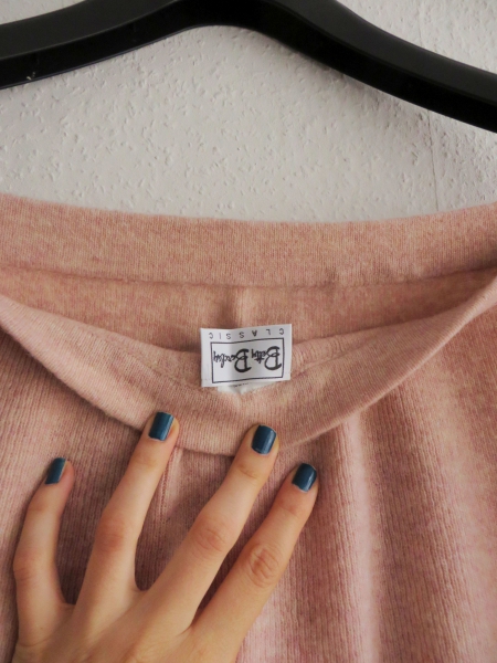 Pastellrosa Bleistiftrock Gr. 40 42 44 M Betty Barclay meliert knielang highwaist