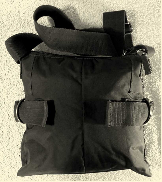 Damen-Umhänge-Tasche schwarz 