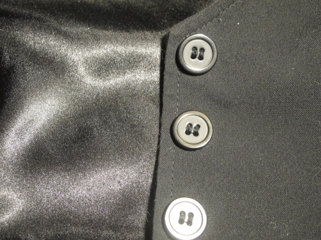 schwarze Weste von H&M