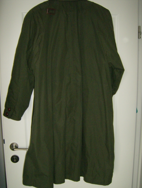 Grüner Damenmantel Gr. 38 (90er Jahre, grün, L)