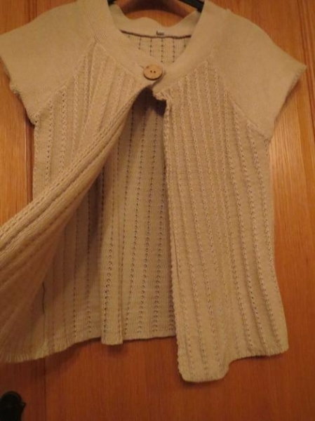 Strickjacke,beige,Neuwertig