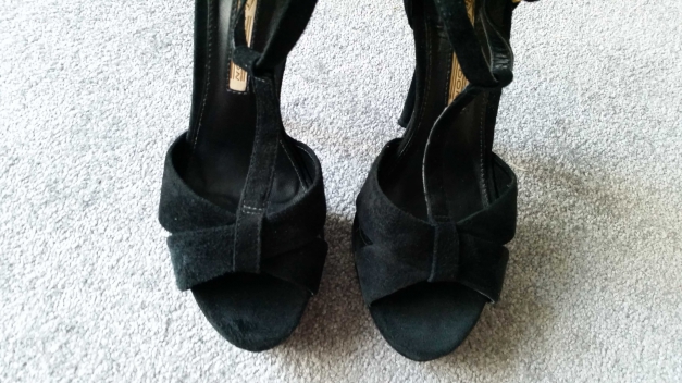  Buffalo Highheels schwarz