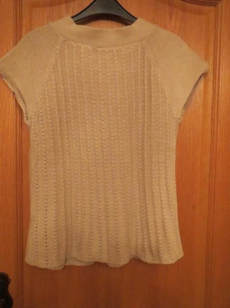 Strickjacke,beige,Neuwertig
