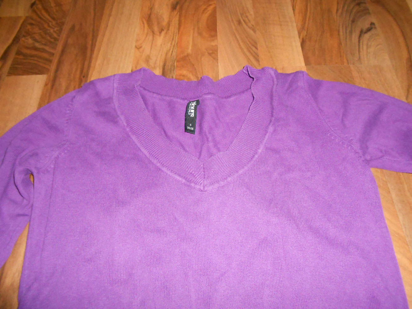 Pullover lila Strick S  colours of the world
