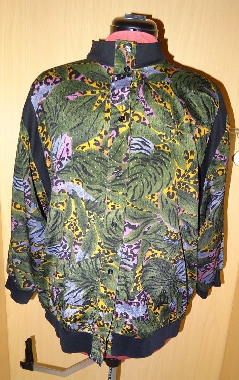 Bunte Bluse Gr. 48 Oberteil 