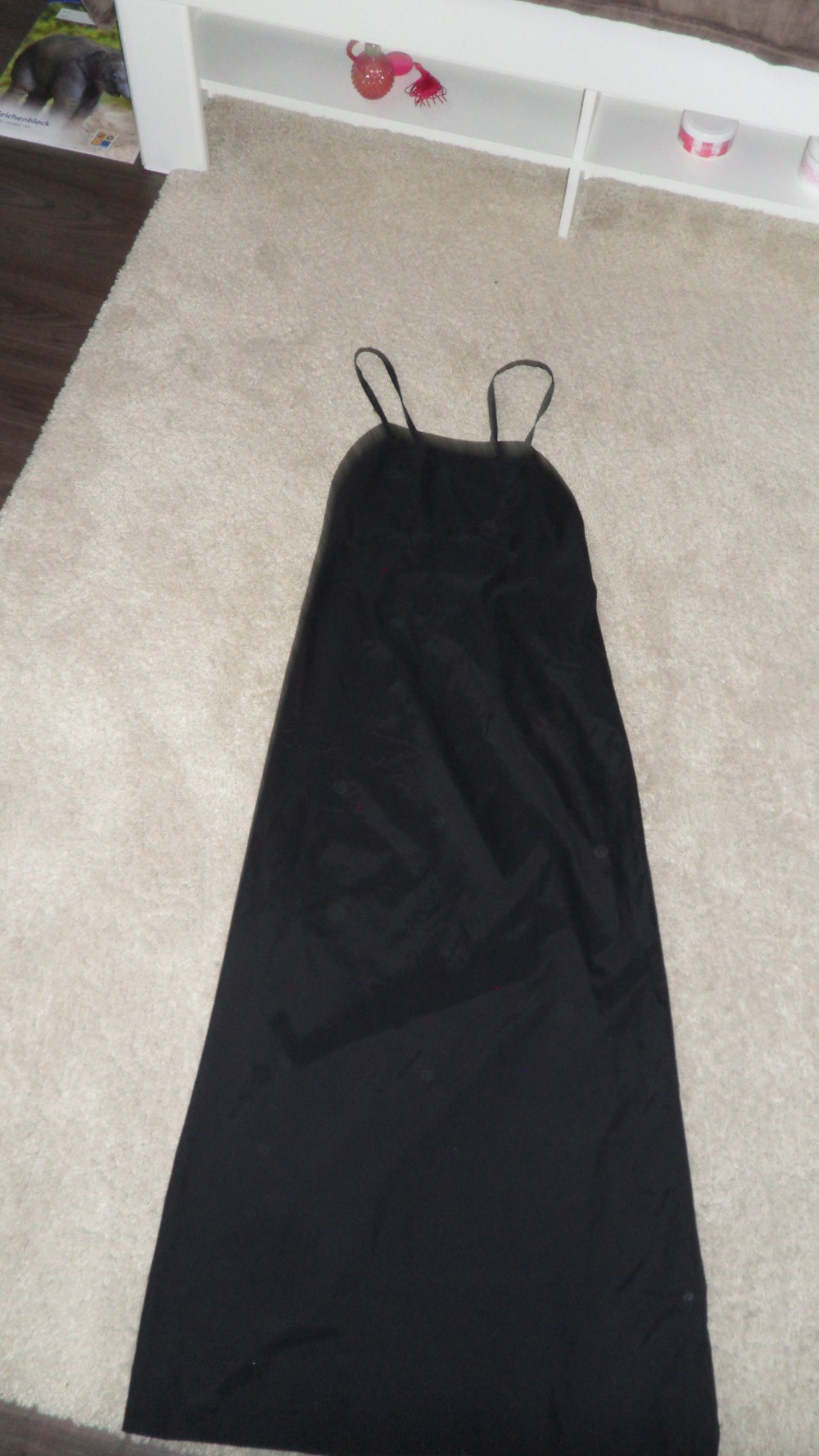 Schwarzes Maxikleid von Zero in Gr. 38/ 40 - rückenfrei - wunderschön - 