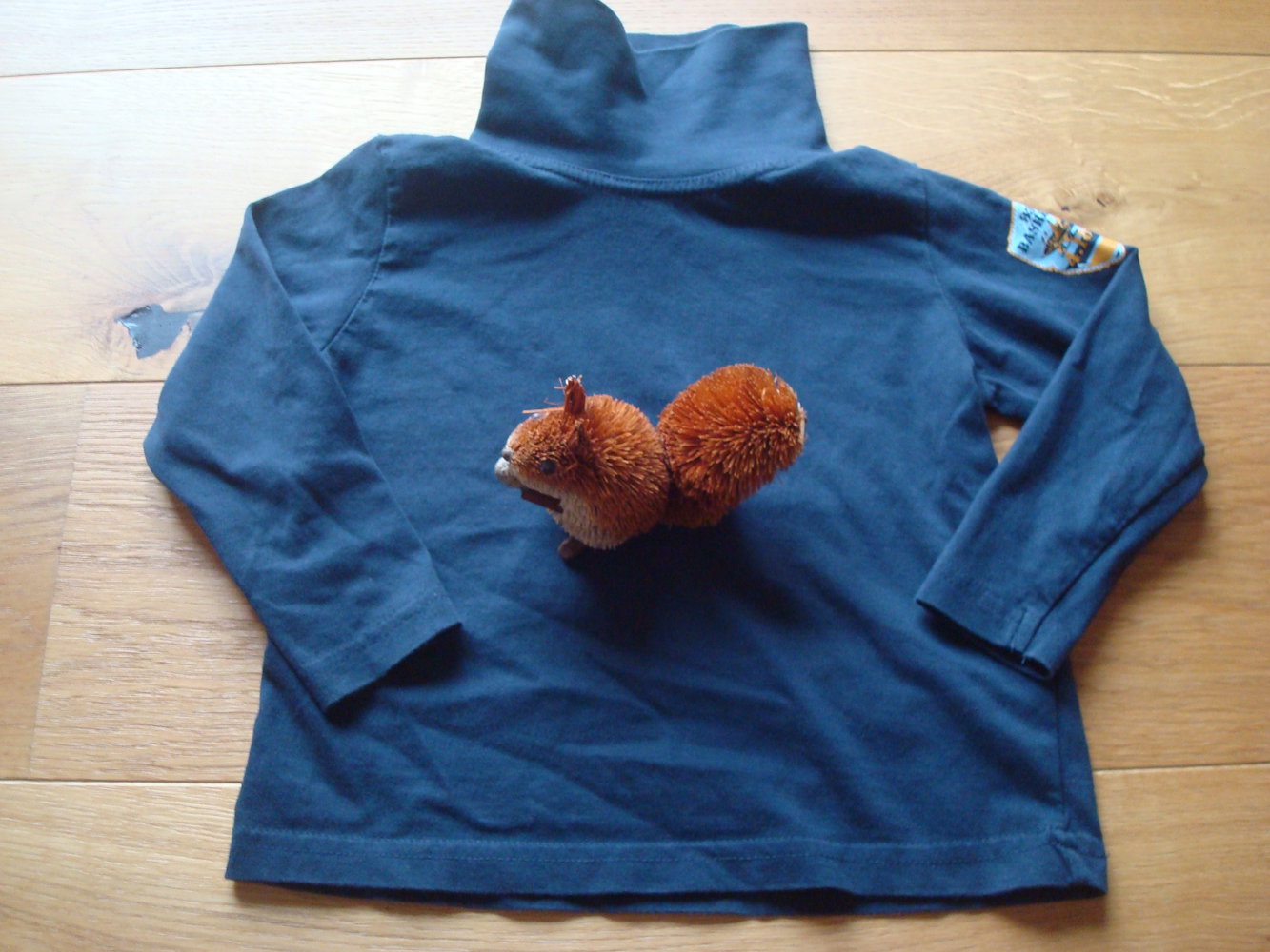 dünner Rollkragenpullover, Rolli, Langarmshirt Gr. 92