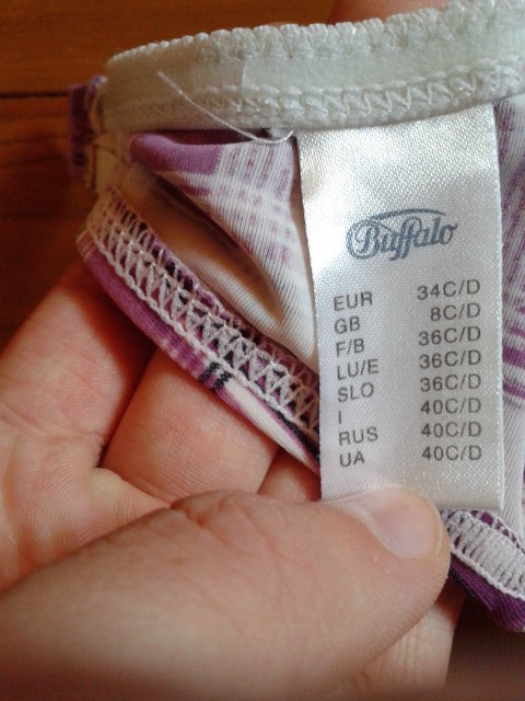 Bikini, lila, flieder, weiß, kariert, Neckholder, 34