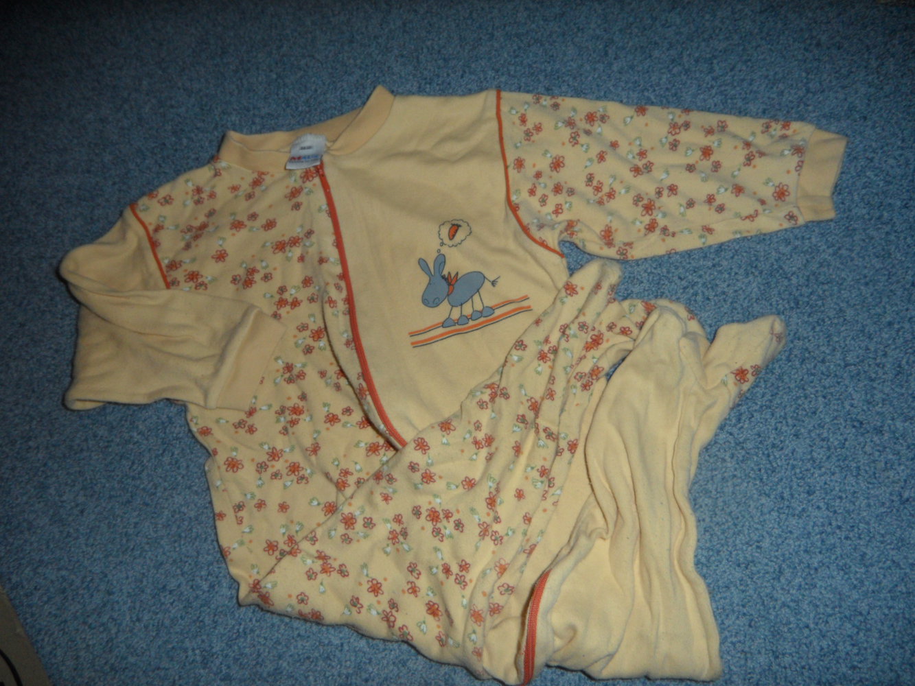 Mauz Schlafanzug Einteiler Pyjama 