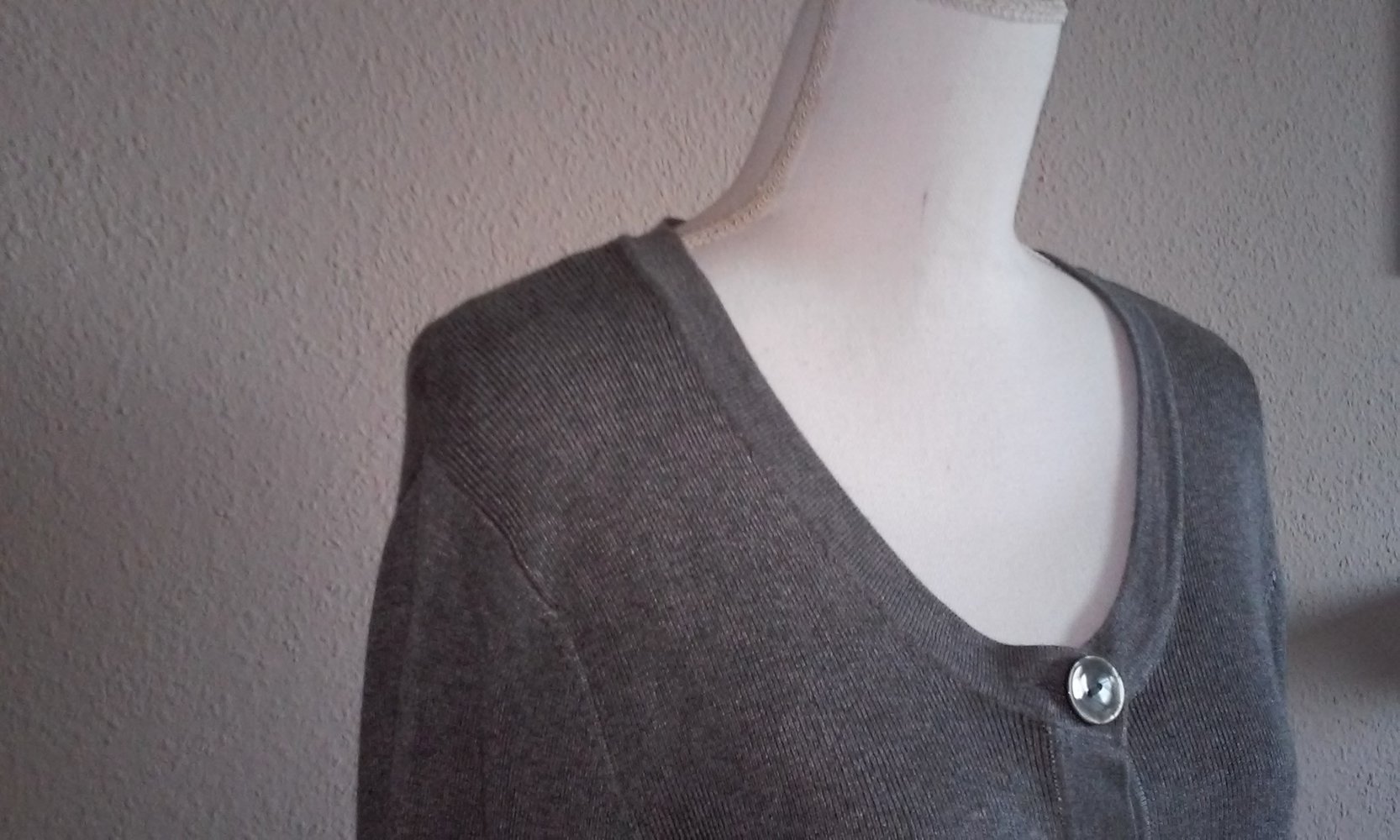 Neu! Damenjacke Wolljacke Strickjacke Swinger Cardigan