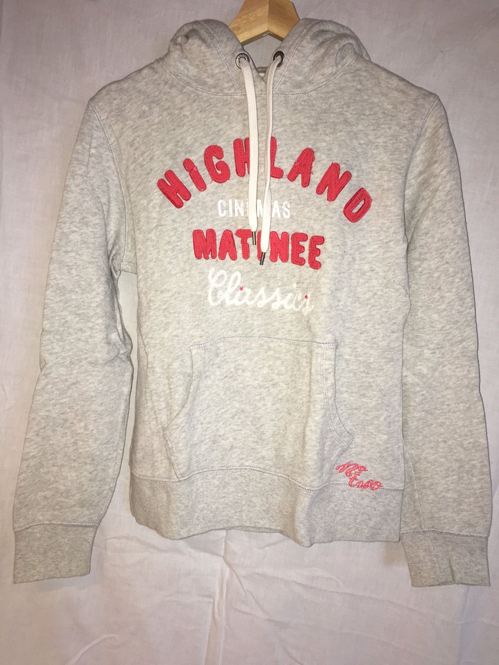 graumelierter Pullover