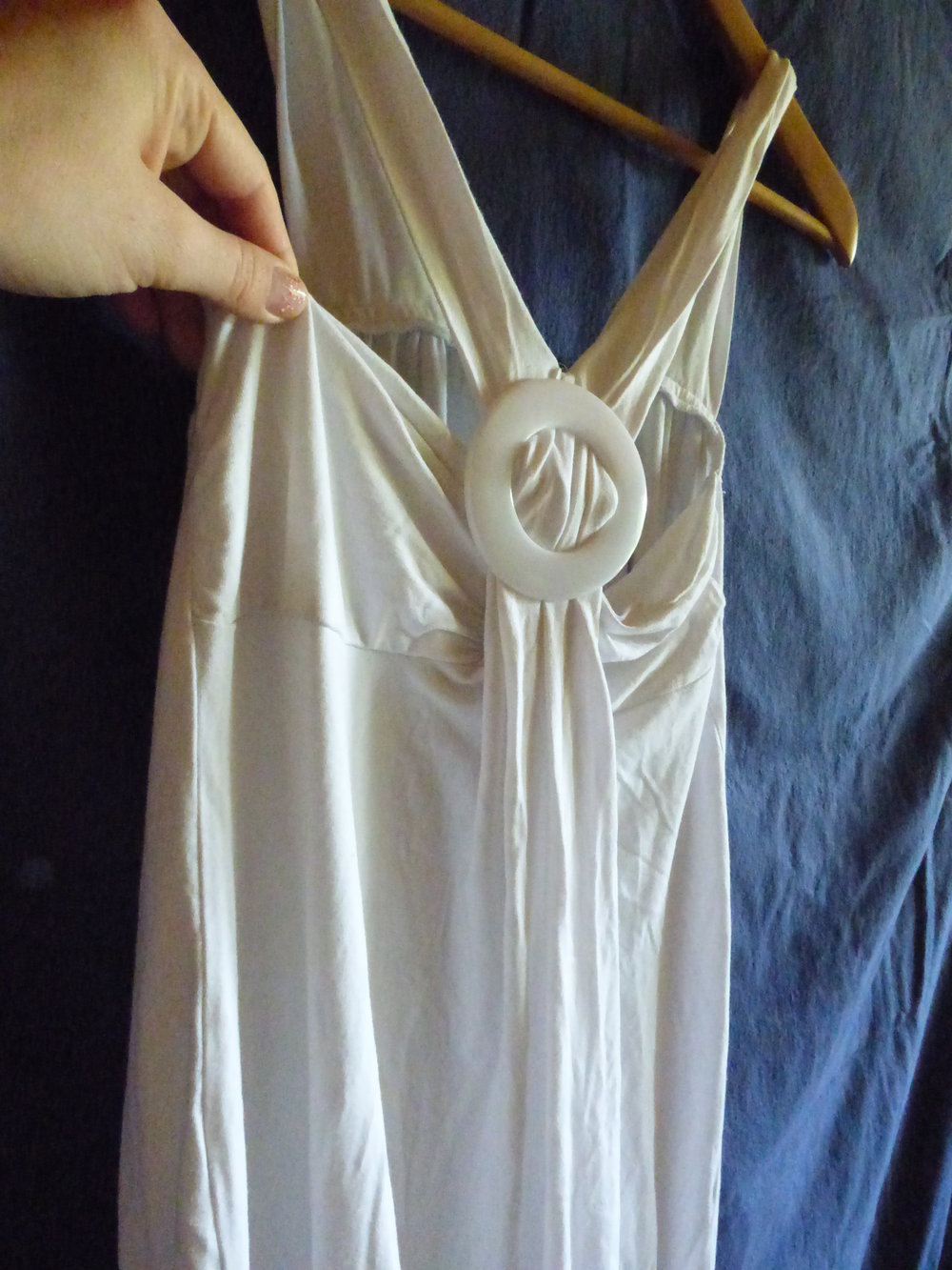 Weißes Longtop 