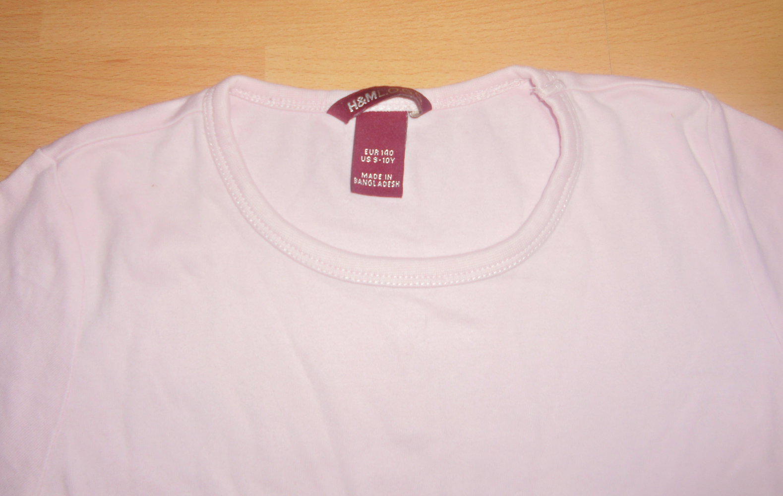H&M- zartrosa T-shirt Gr.140
