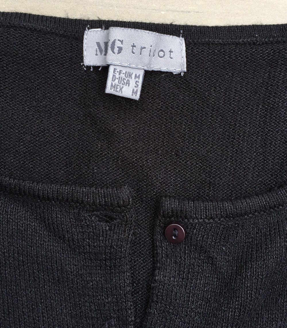 MANGO Cardigan JÄCKCHEN Bolero schwarz Gr. S
