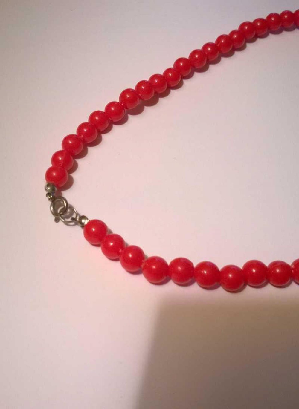Bunte Statementkette Vintage 80er
