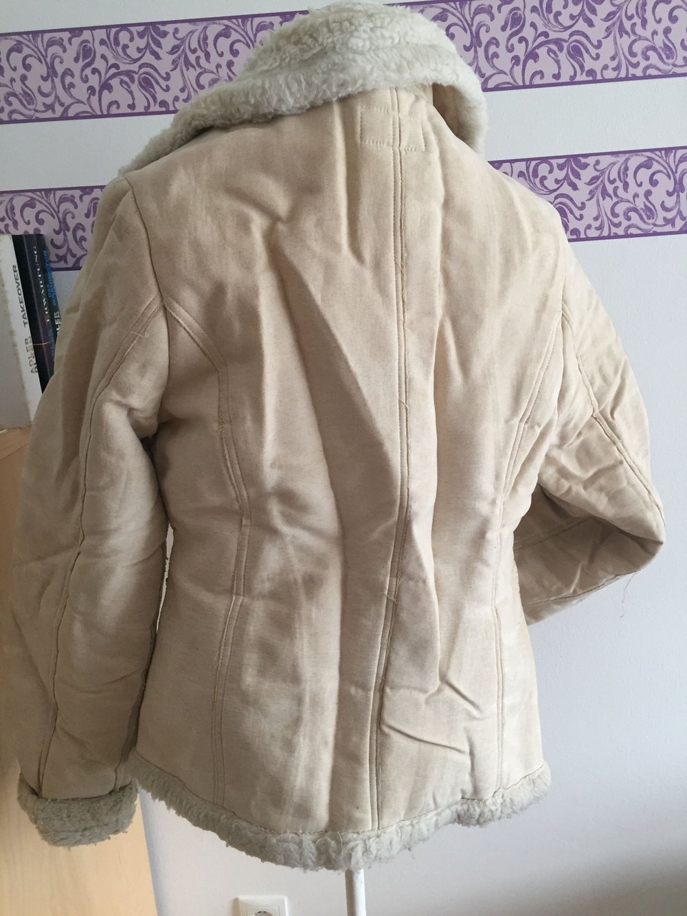 Helle Winterjacke