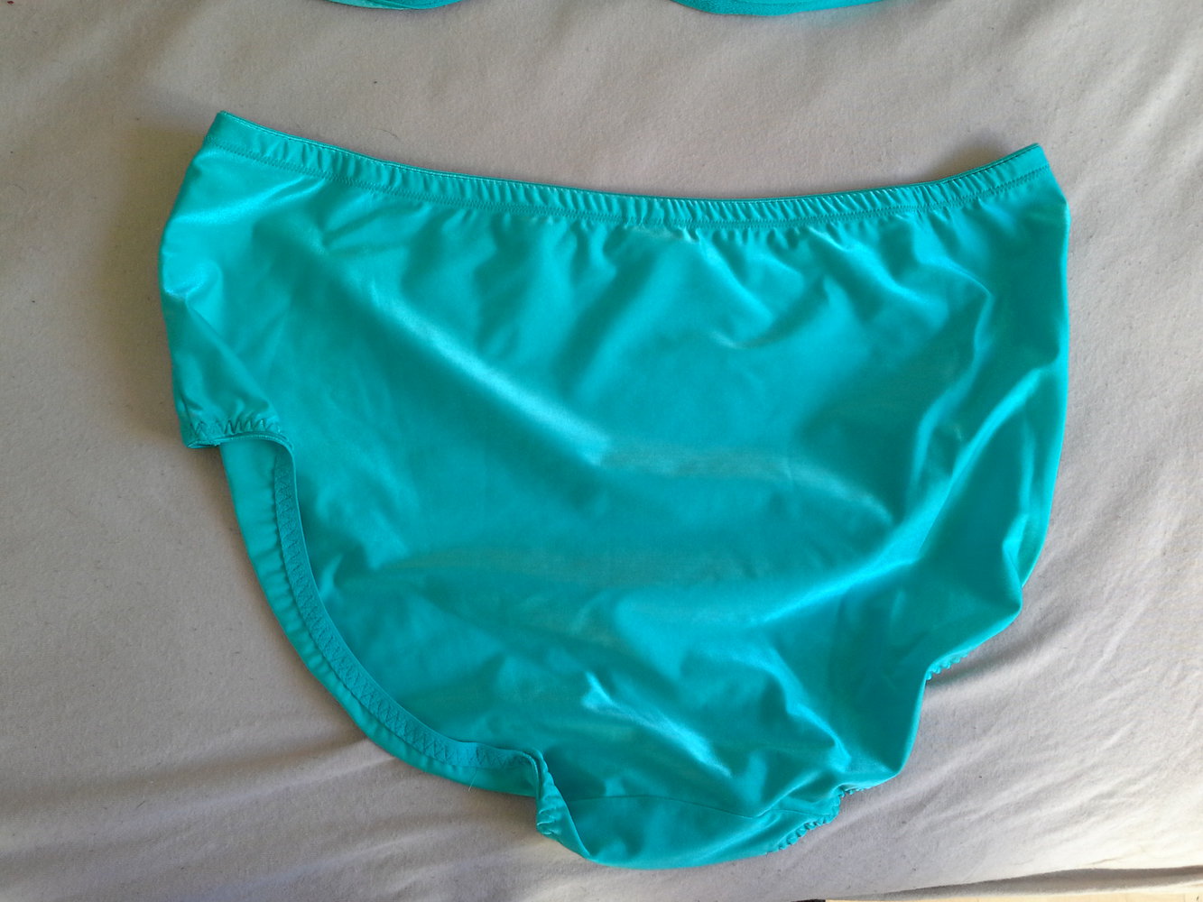 Ulla Dessous, (Set) Slip 50, neuware, türkis, hochsitzend