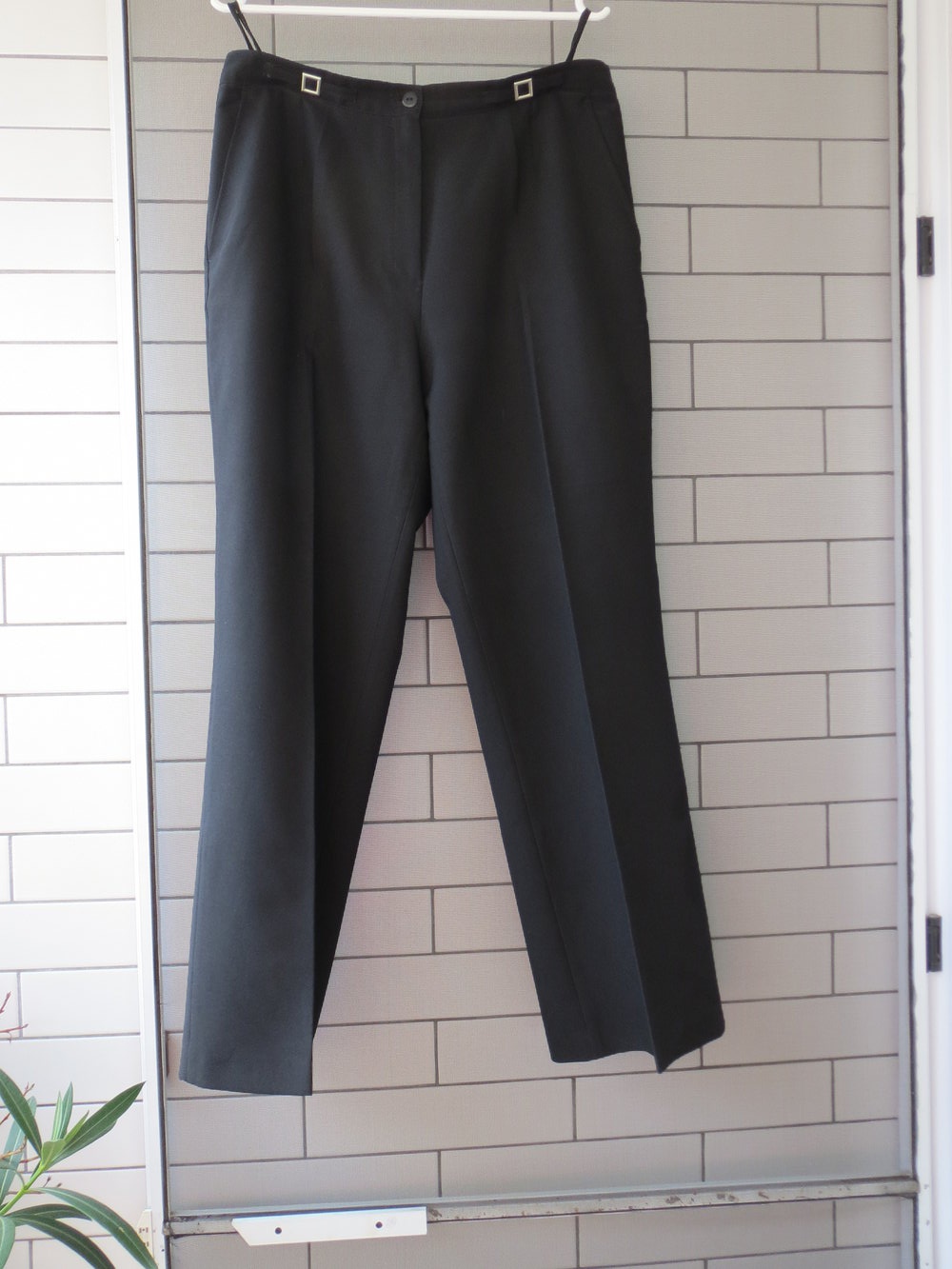 Hose, Stoffhose, Gr.42, schwarz