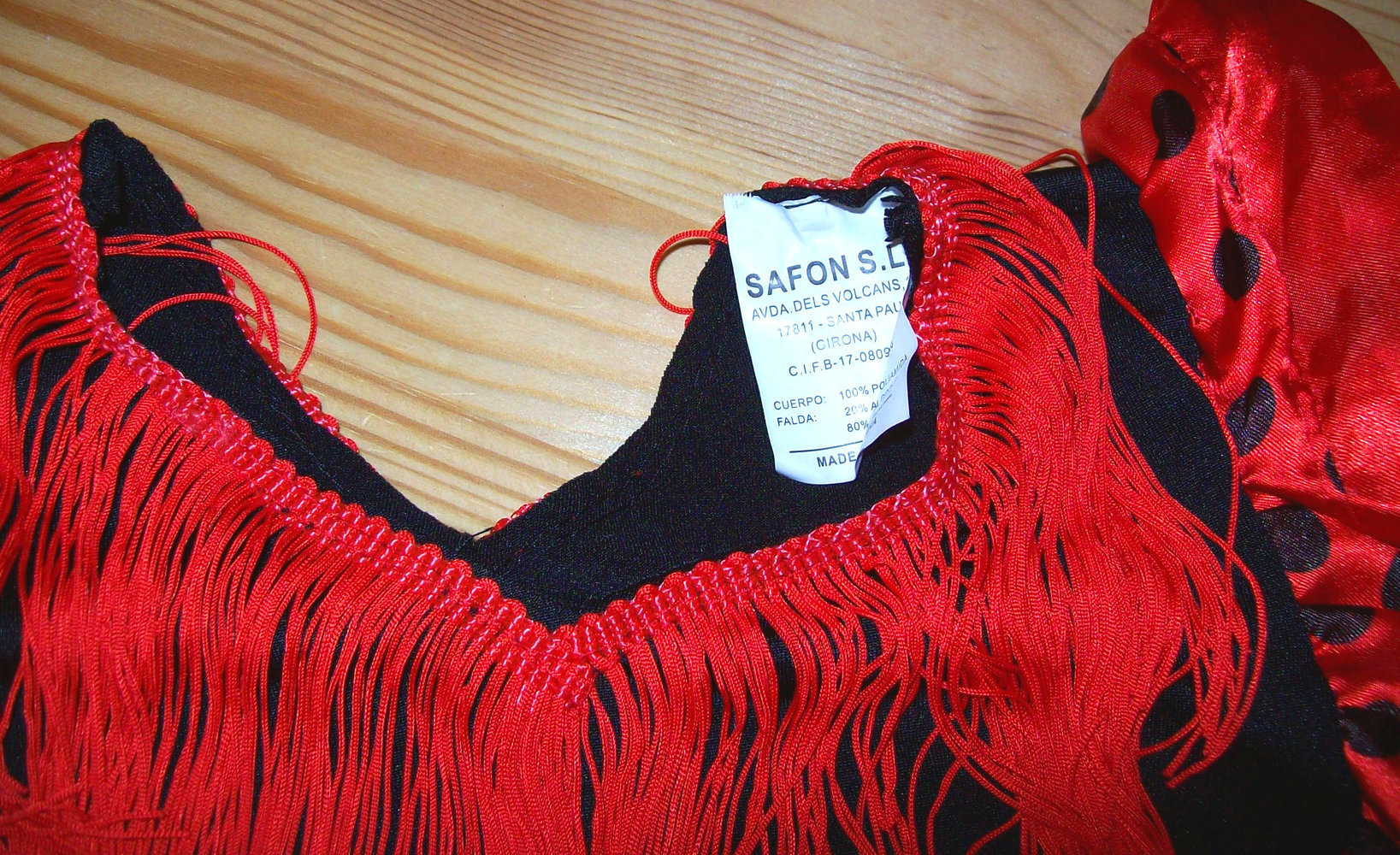 Safon S.L./Spanien- Flamencokleidchen Gr ca 62/68