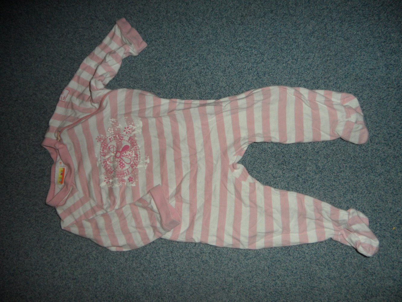 Twinnies Schlafanzug Einteiler Overall mit Füßen