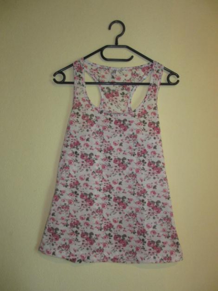 rosa geblühmtes Tanktop von Fishbone
