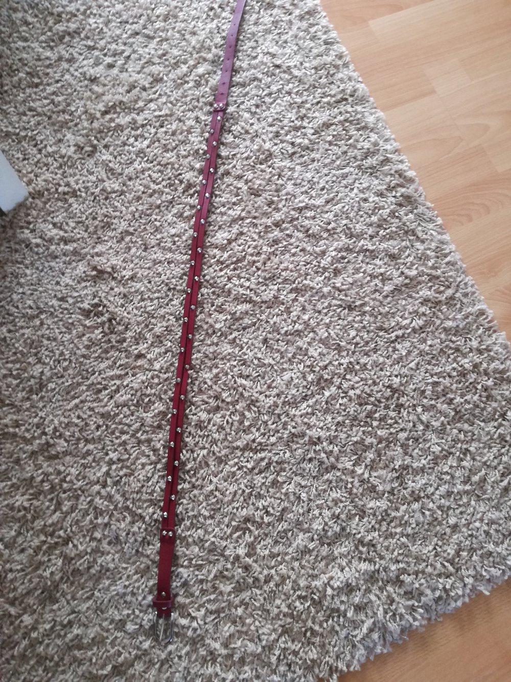 Roter Nieten Gürtel