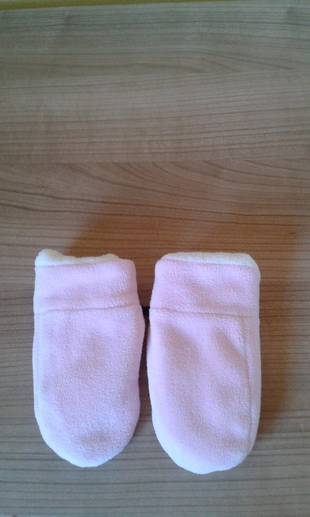 Fleecehandschuhe in rosaweiß von Sterntaler