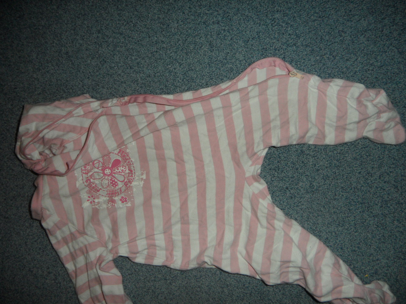 Twinnies Schlafanzug Einteiler Overall mit Füßen