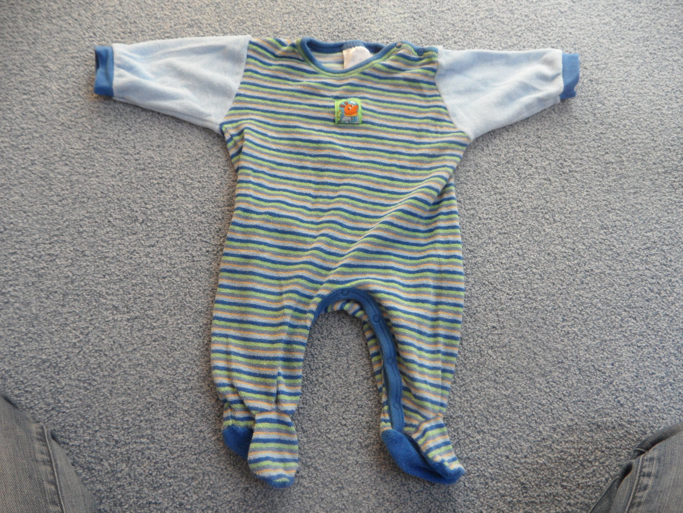 Pyjama Einteiler Schlafanzug aus Frottee Sendung mit der Maus von Schiesser
