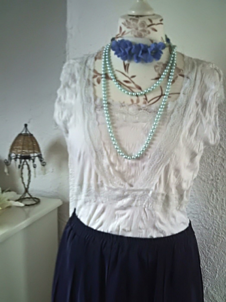 Spitzentop von Zero 42/44