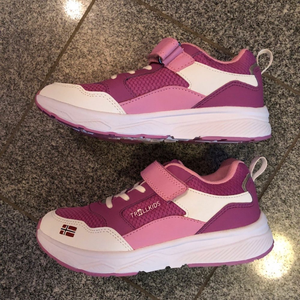 Tolle Trollkids Schuhe rosa weiß Gr.36