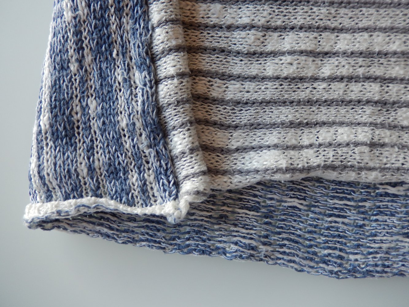 Gemusterter Strickpullover
