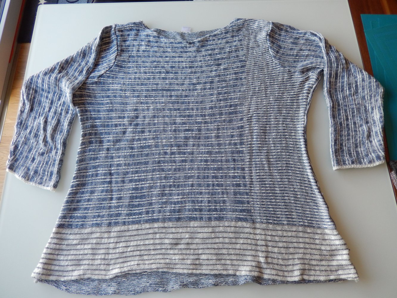 Gemusterter Strickpullover