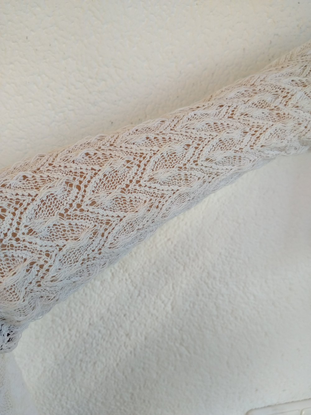 Zara Basic Bluse mit Spitzenärmeln Größe S