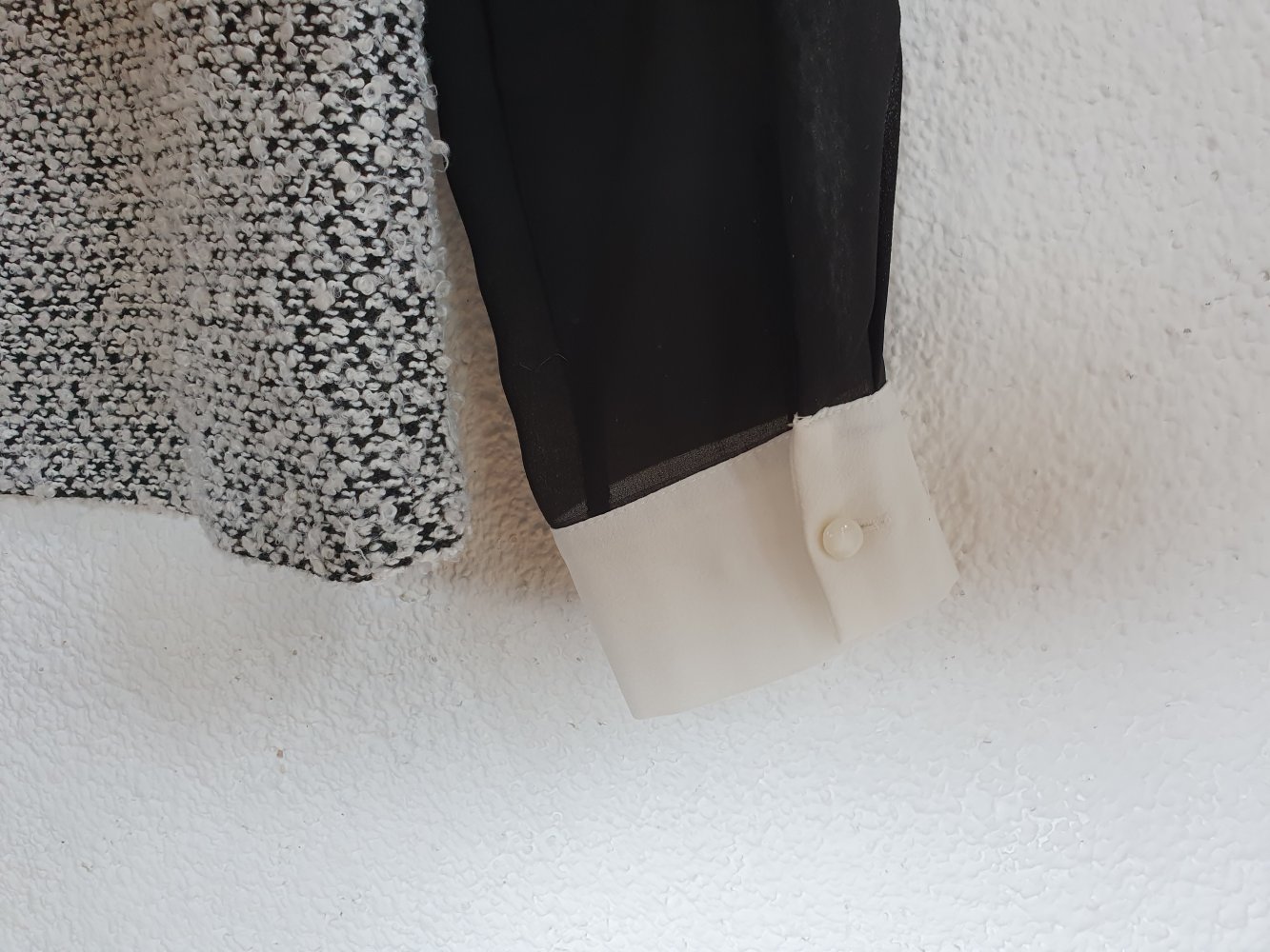 Blusenpulli mit Kragen Größe 36 