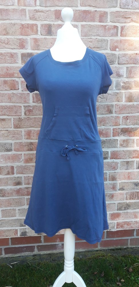 Dunkelgraublaues Freizeit Kleid in 40/42