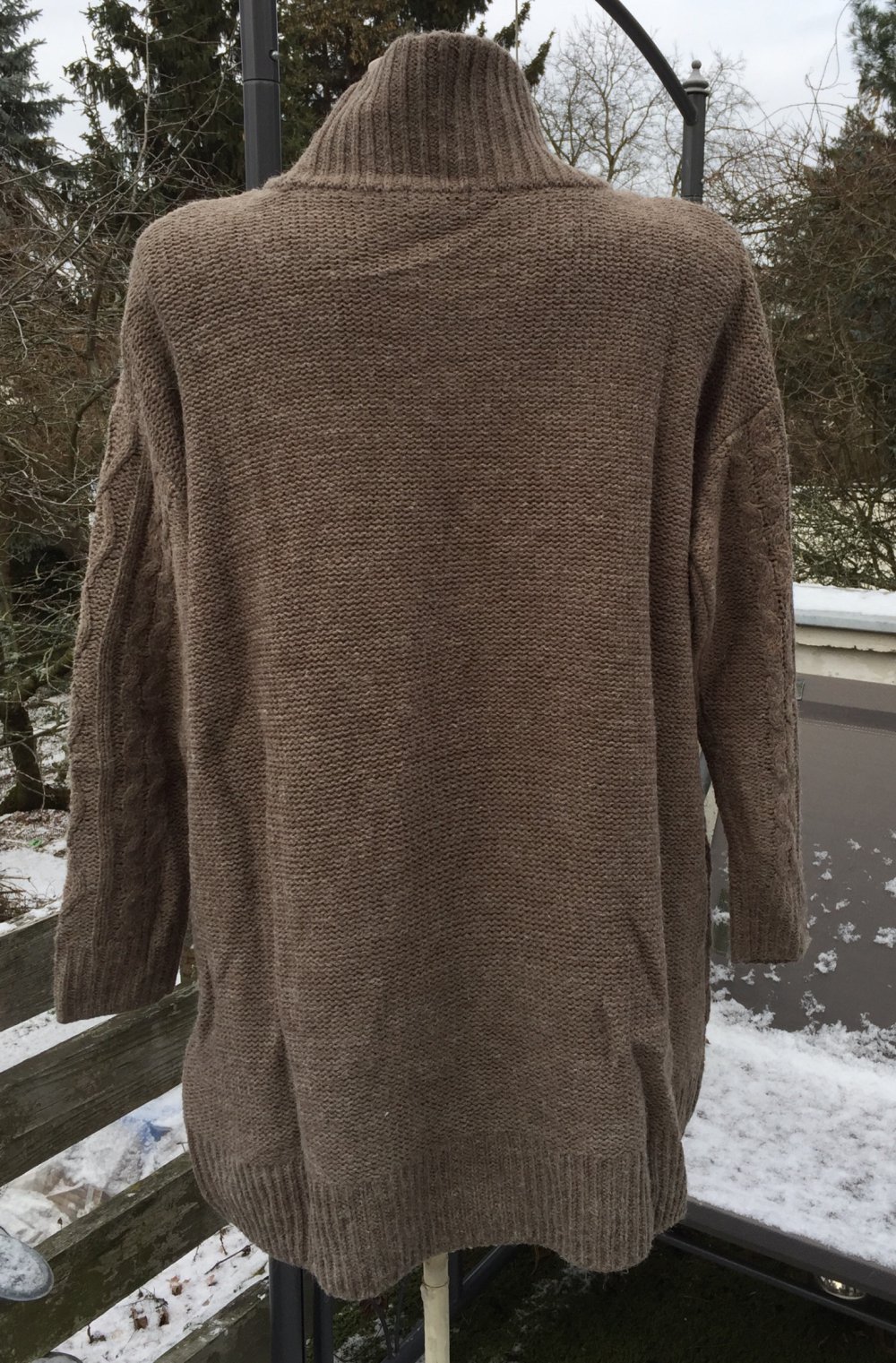 Longpulli Strickkleid Oversize Pullover