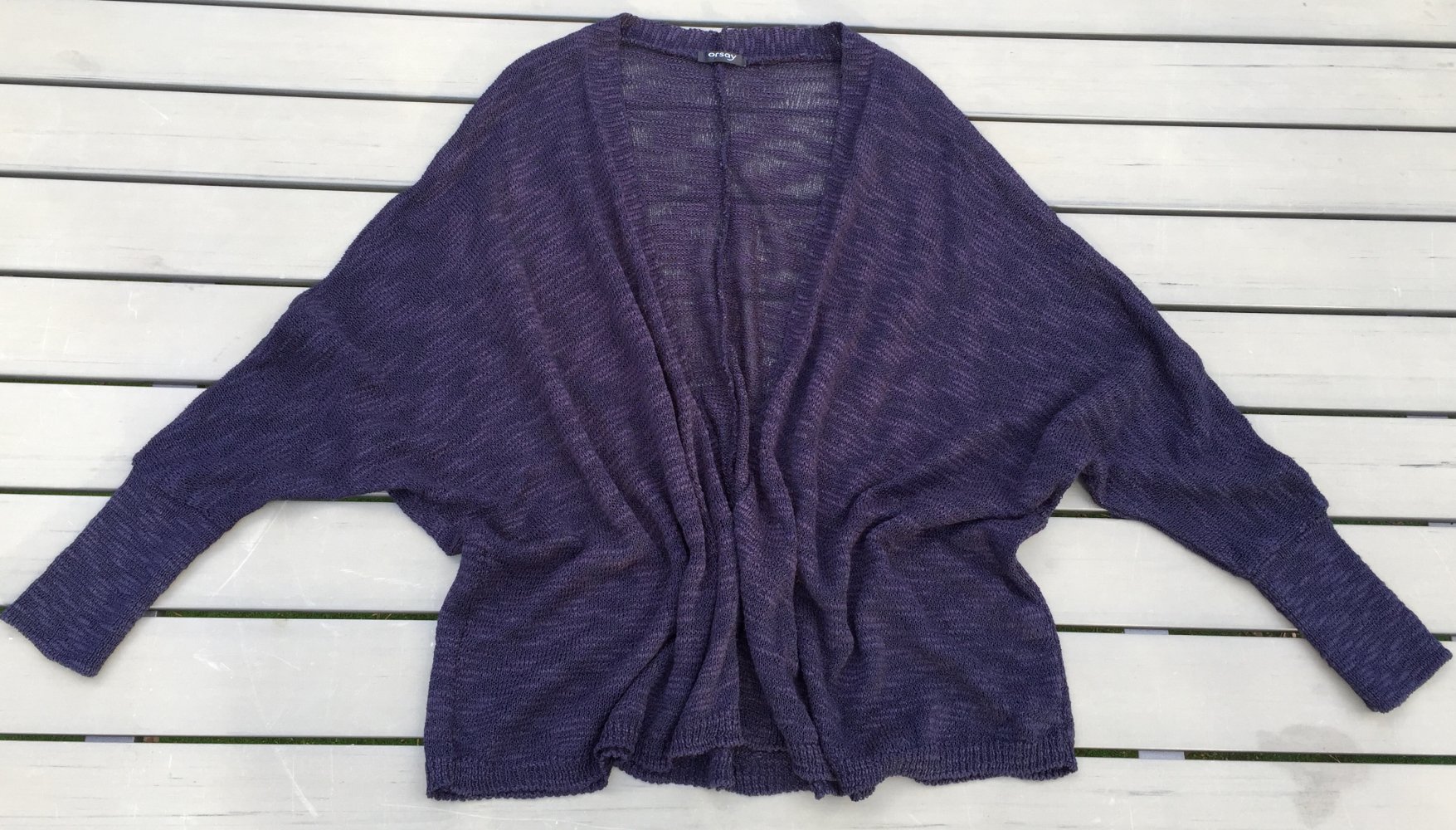 ORSAY Fledermaus CARDIGAN Open Front Onesize