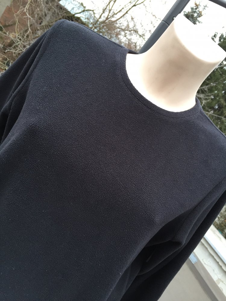LANDS END Fleece PULLOVER Kuschel Pulli Gr. M