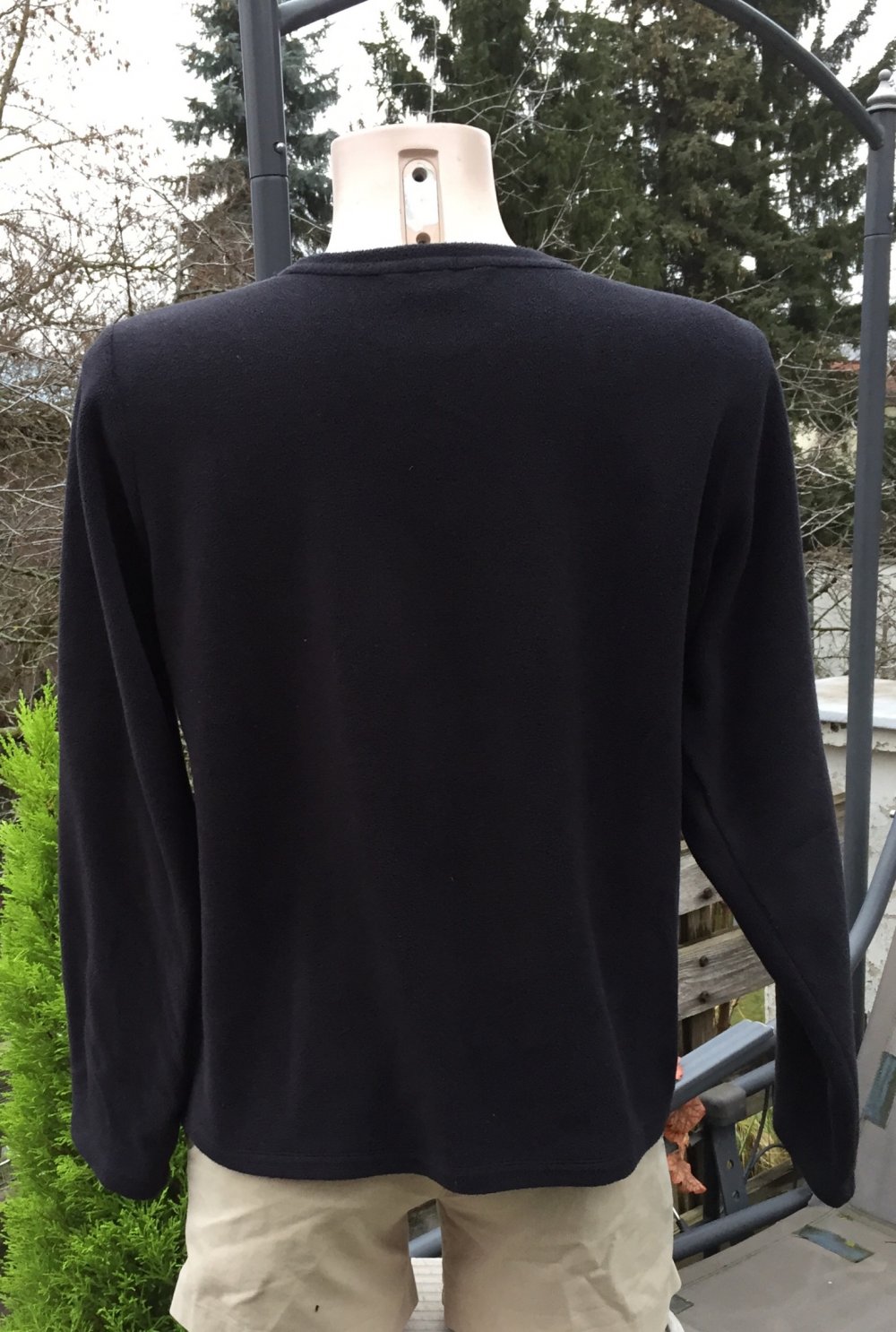 LANDS END Fleece PULLOVER Kuschel Pulli Gr. M