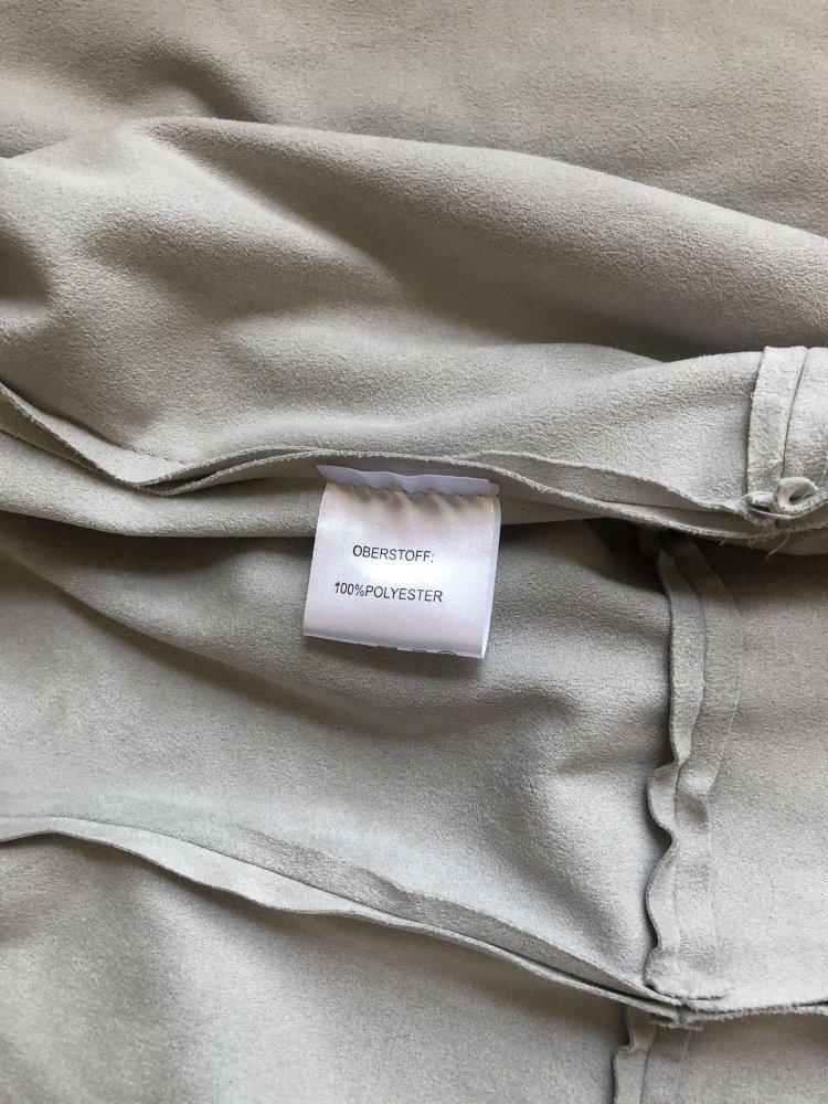 Velourjacke von She mit Fransen