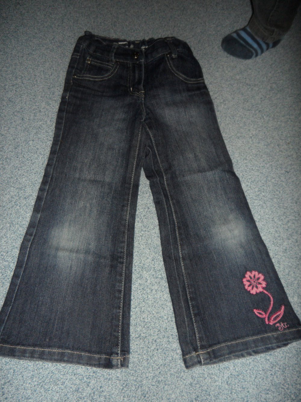 Staccato Jeans Bootcut mit Stickerei