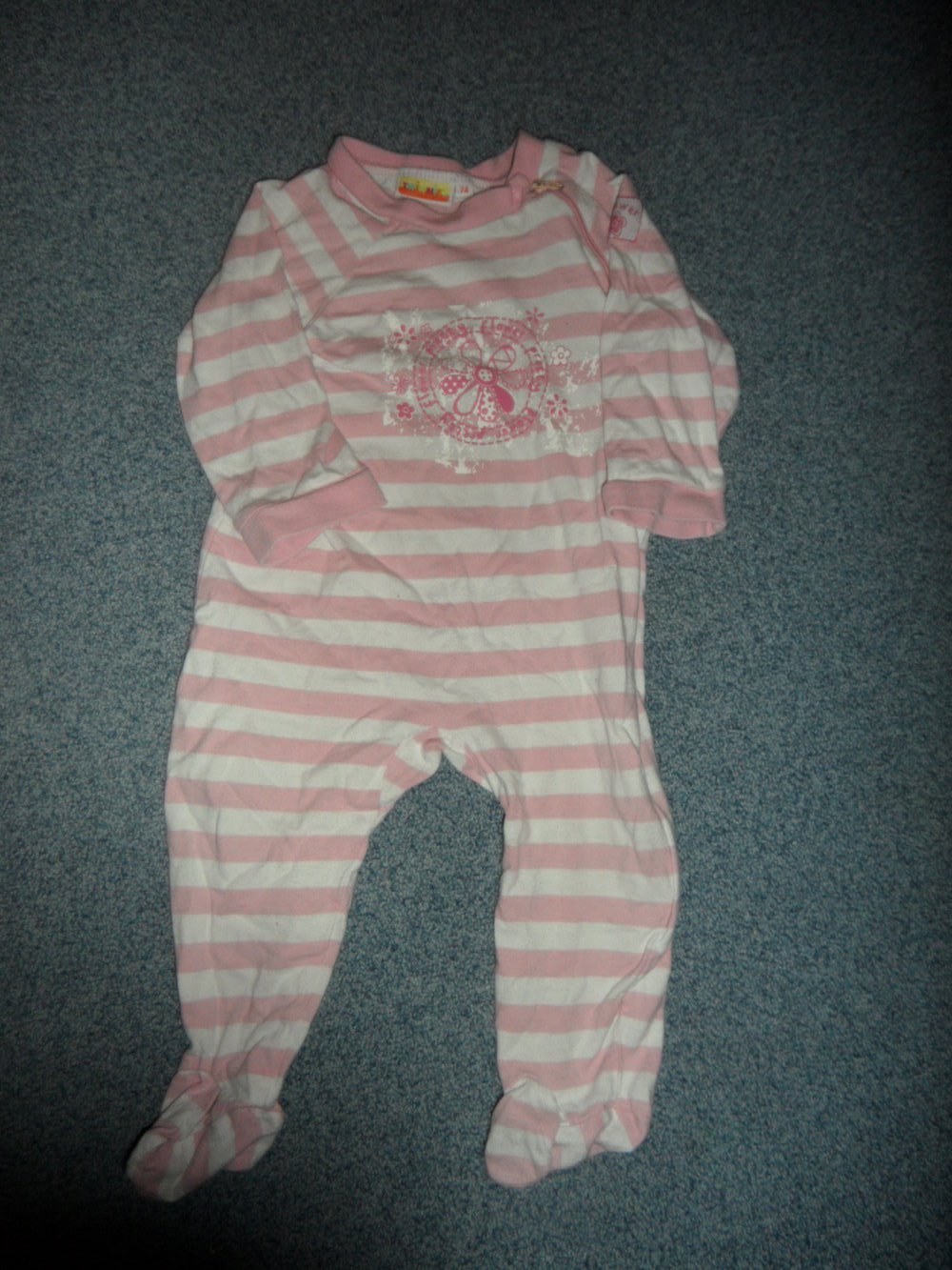Twinnies Schlafanzug Einteiler Overall mit Füßen