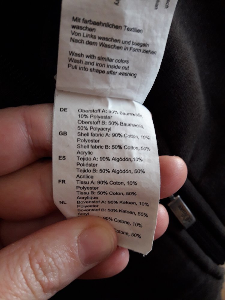 wunderschöne Sweatjacke in Gr. 36 von s. Oliver in dunkelbraun 