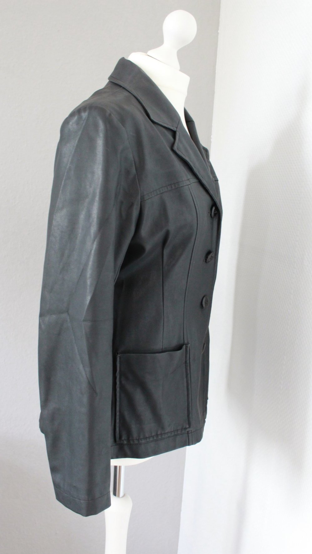Lederjacke aus unechtem Leder 