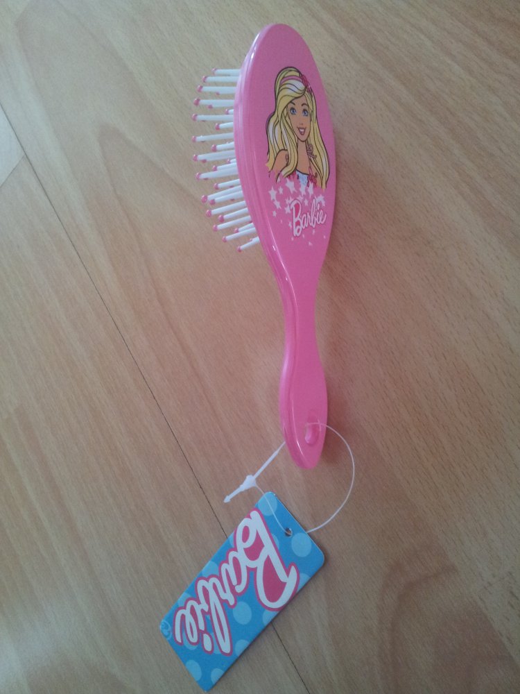  Kinderhaarbürste Haarbürste Barbie rosa pink NEU