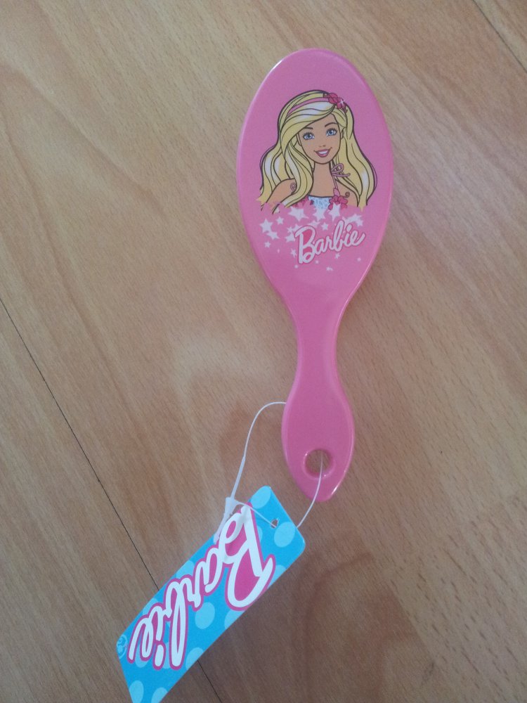  Kinderhaarbürste Haarbürste Barbie rosa pink NEU