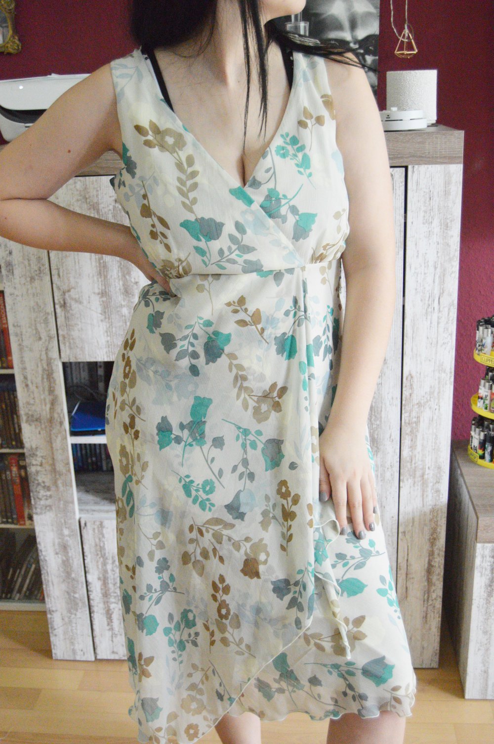 Papaya Luftiges Kleid gr.14